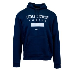 utah state aggies nike hoodie navy